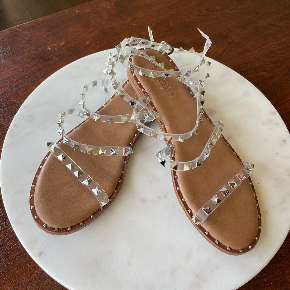 Cushionaire Strappy Studded Sandals